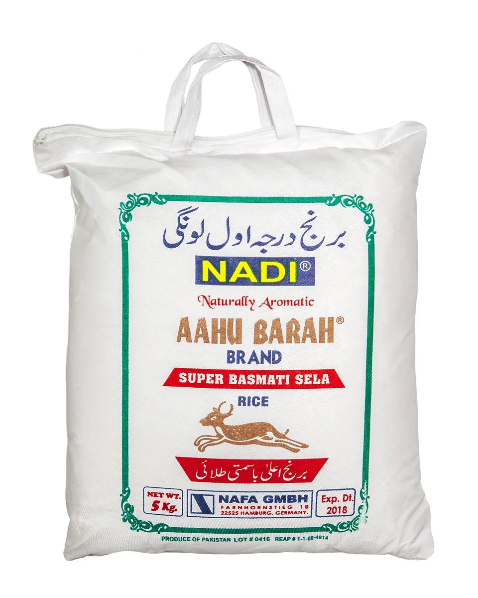 Aahu Barah Basmati Reis 5 kg